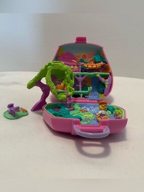 Polly Pocket Jungle Adventure Incomplete Vintage
